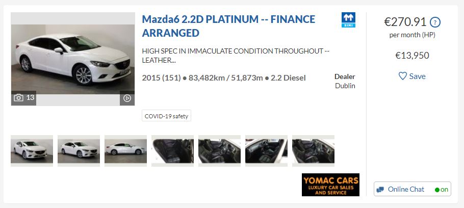 Mazda 6 For Sale